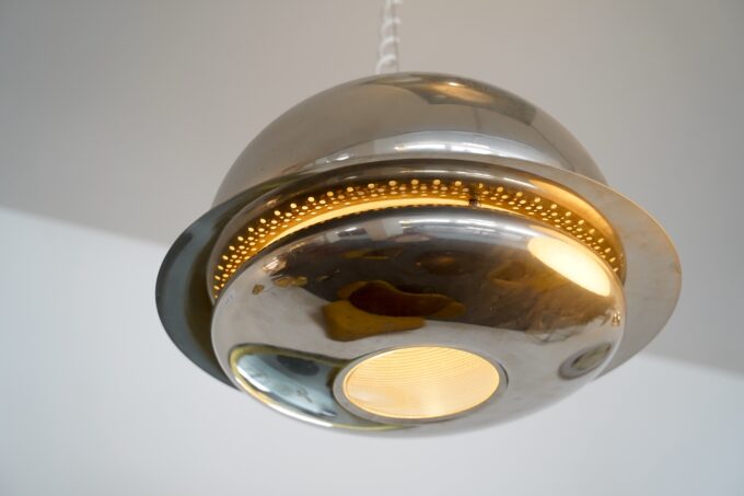 Vintage Nictea pendant light by Afra and Tobia Scarpa for Flos, 1960s