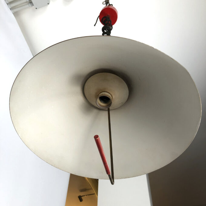 Stilux Milano, Italian labeled chandelier from 50s