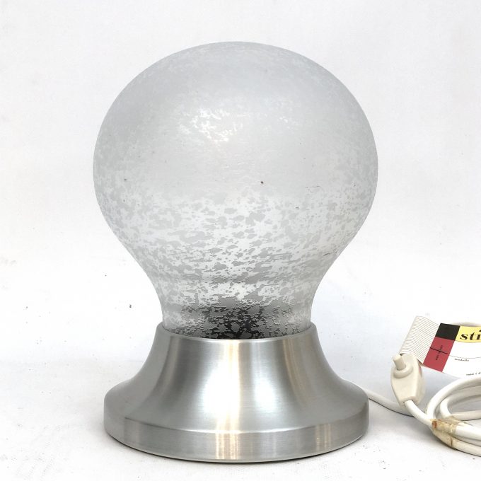 Mid-century Stilux Milano table lamp model Brioni. Labeled
