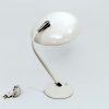 Stilnovo 1950s, Mid-century Italian white table lamp