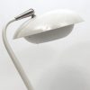 Stilnovo 1950s, Mid-century Italian white table lamp