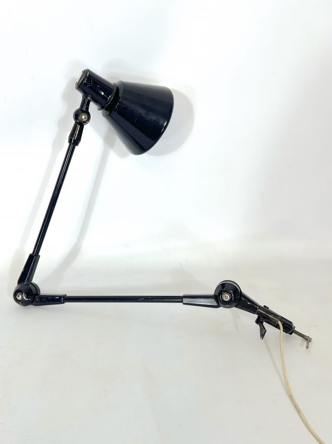 Stilnovo Milano, large articulated desk lamp from 60s. Signed.