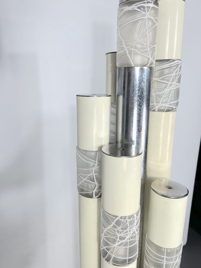 Vintage Esperia floor lamp designed by Angelo Brotto. 1970s