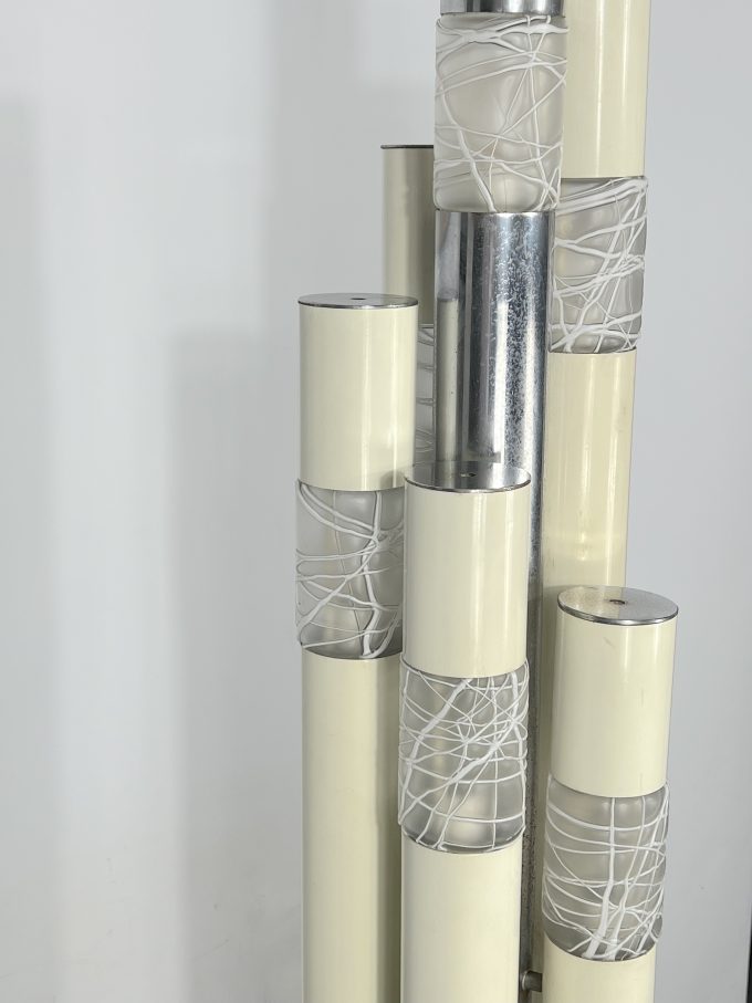 Vintage Esperia floor lamp designed by Angelo Brotto. 1970s