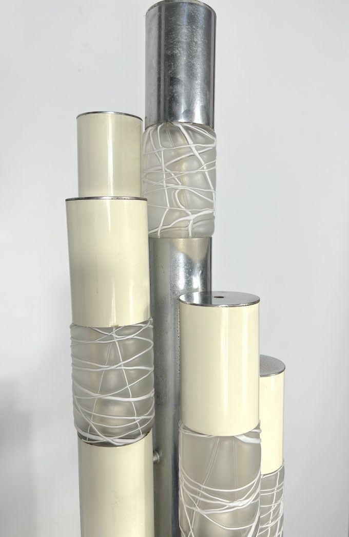 Vintage Esperia floor lamp designed by Angelo Brotto. 1970s