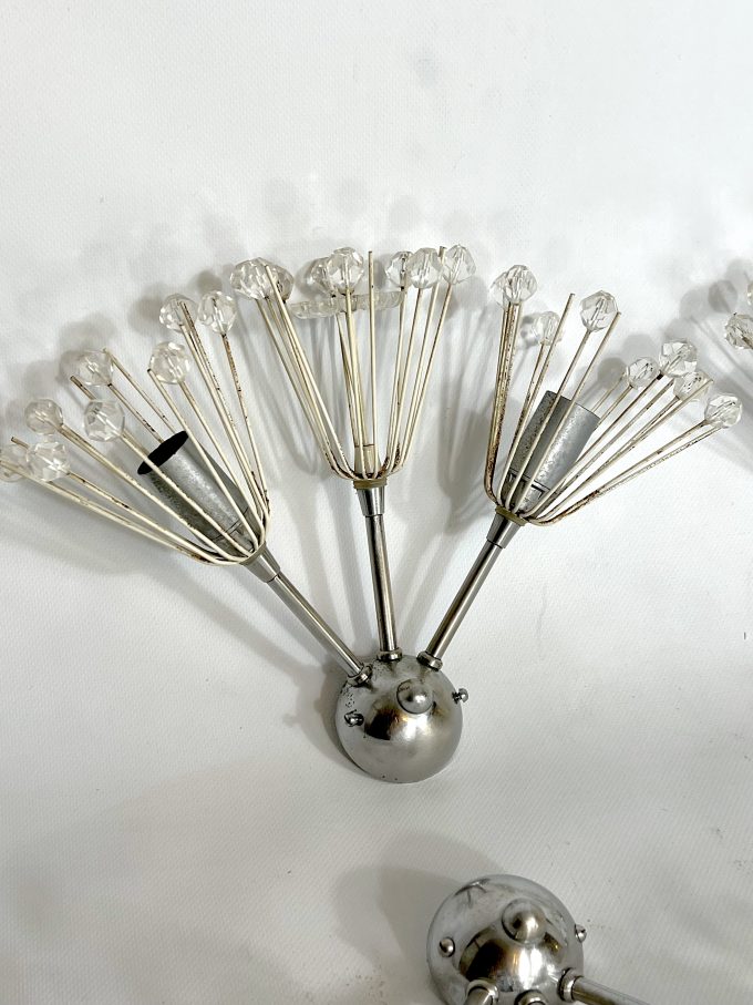 Mid-century Modern Set of Six Emil Stejnar sconces from 60s