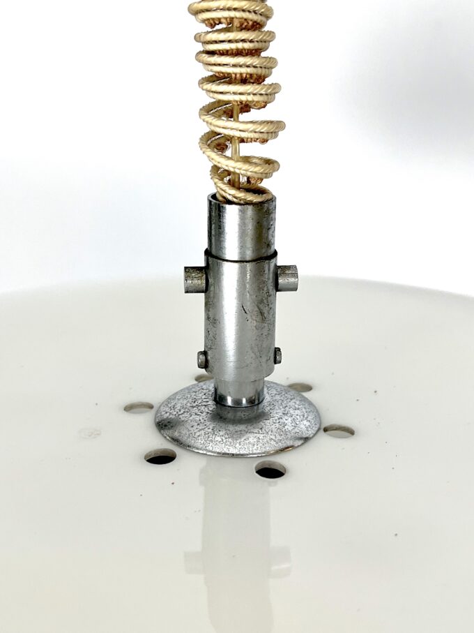 Vintage Italian adjustable chandelier by Reggiani. Italy 1960s