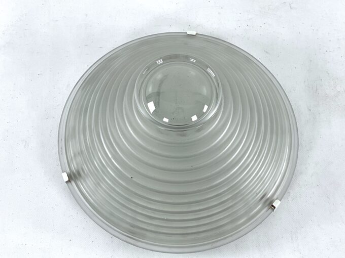 Vintage Large Egina 38 ceiling lamp by Angelo Mangiarotti for Artemide. Italy 1970s
