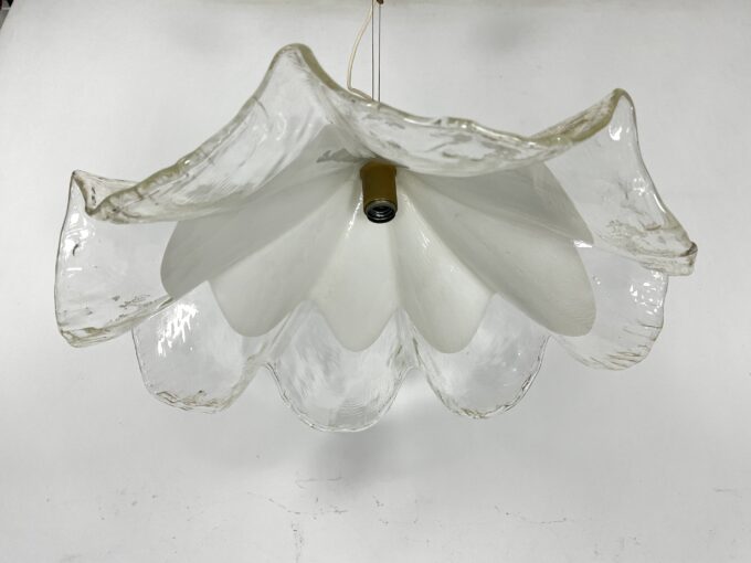 La Murrina, Vintage large Murano glass chandelier from 70s