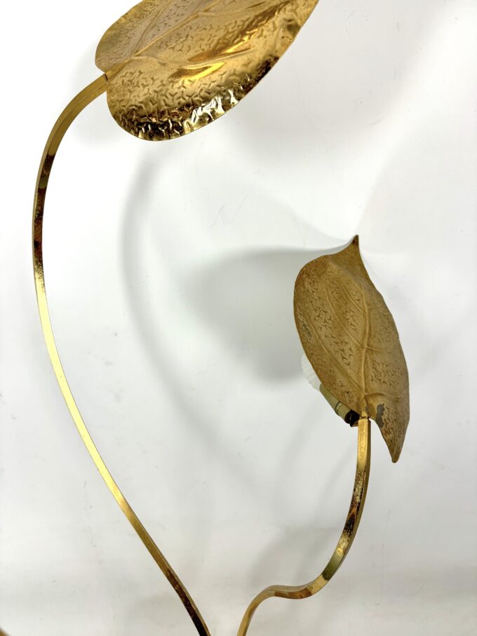 Vintage Italian Brass 3-Arm Floor Lamp by Tommaso Barbi, 1970s