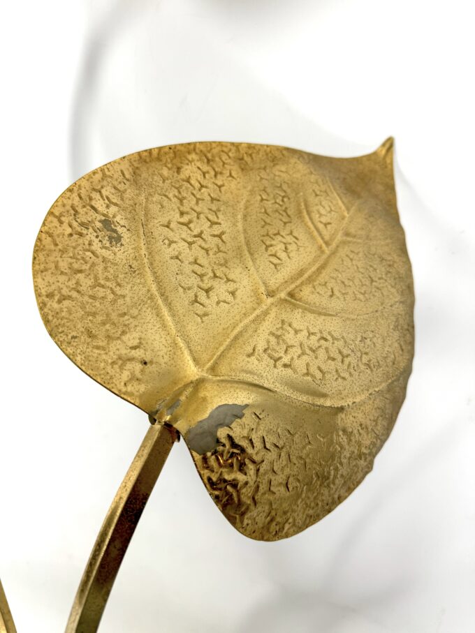 Vintage Italian Brass 3-Arm Floor Lamp by Tommaso Barbi, 1970s