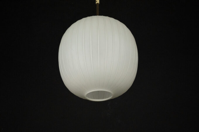 Mid-Century Italian pendant light in the style of Arredoluce Monza. Italy 1950s