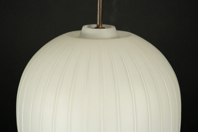 Mid-Century Italian pendant light in the style of Arredoluce Monza. Italy 1950s